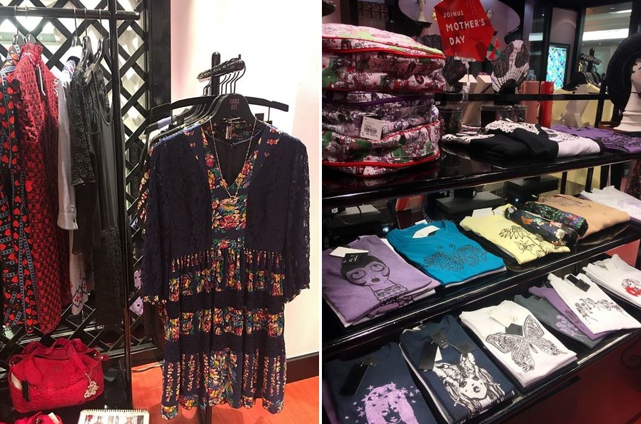 ANNA SUI 洋裝新品/經典圖騰T-shirt 也是熱銷單品之一