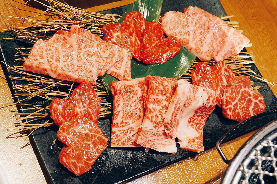 烤物 - 特級日本黑毛牛肉拼盤