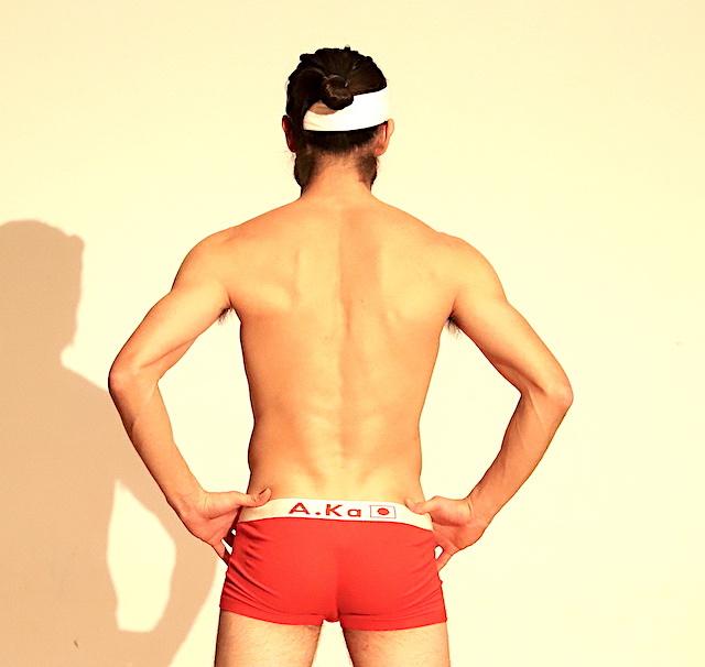 The A.Ka Project - Amazing all handmade red underwear made by a
