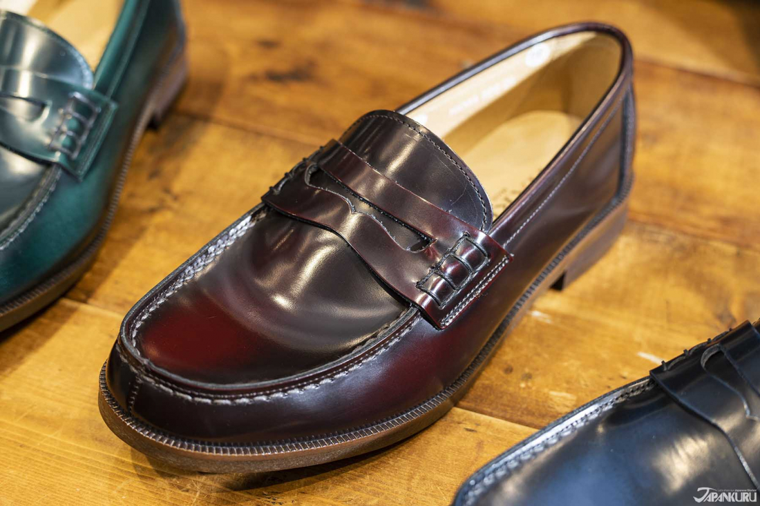 haruta penny loafers