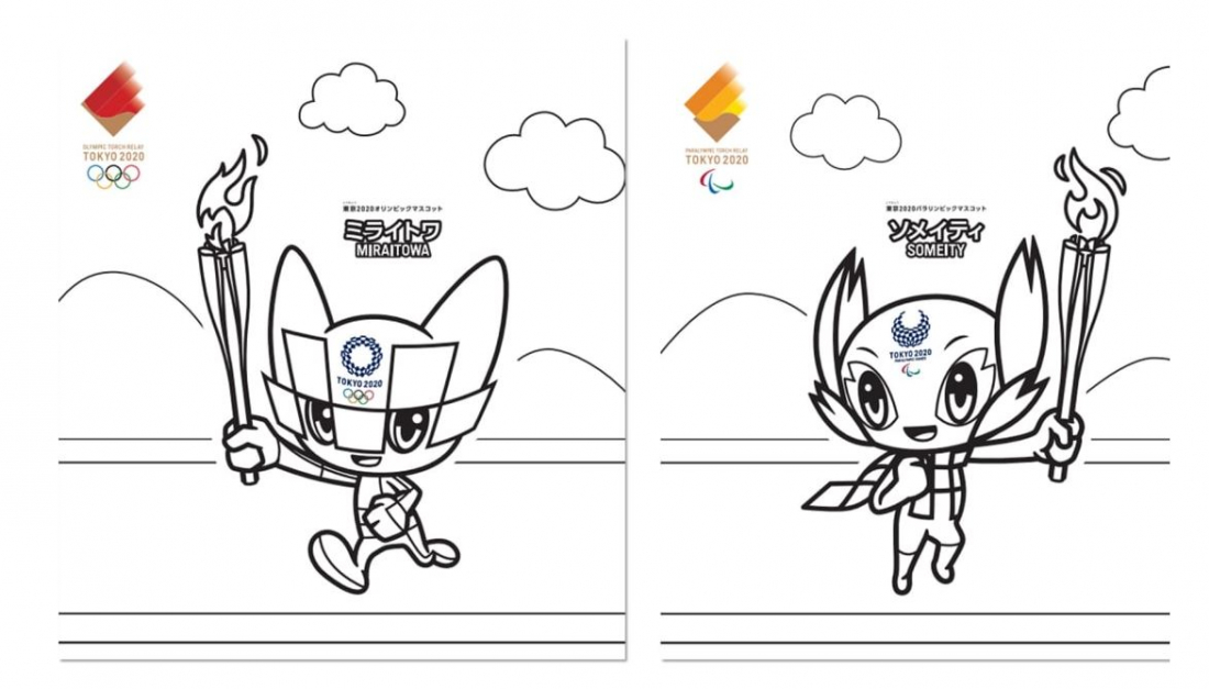 Stay Home & Craft Your Own Tokyo 2020 Olympic Mascots ~ A Little