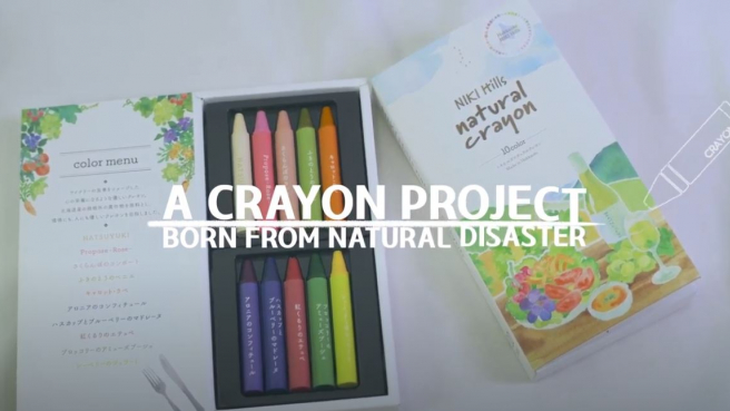 A Crayon Project Born from Natural Disaster in Hokkaido, Japan