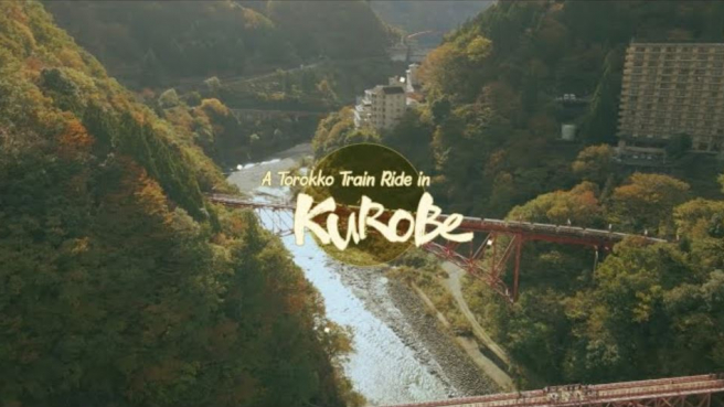 A Torokko Train Ride in Kurobe ・ Kurobe Gorge, Outdoor Onsen, and Beautiful Fall Weather