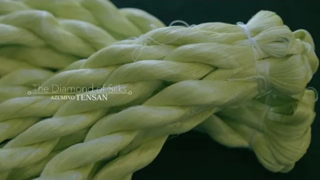 Green Wild Silk, in the Green City of Azumino ・ Asumino Tensan ・ 1min