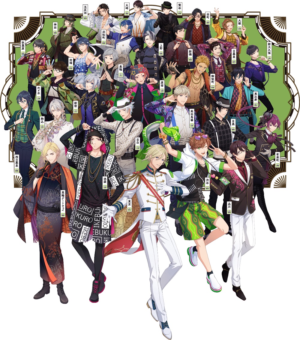 Station Idol Latch! Turns the Yamanote Train Line Into 30 Male  Tokyo-Inspired Anime Idols - HYPER JAPAN