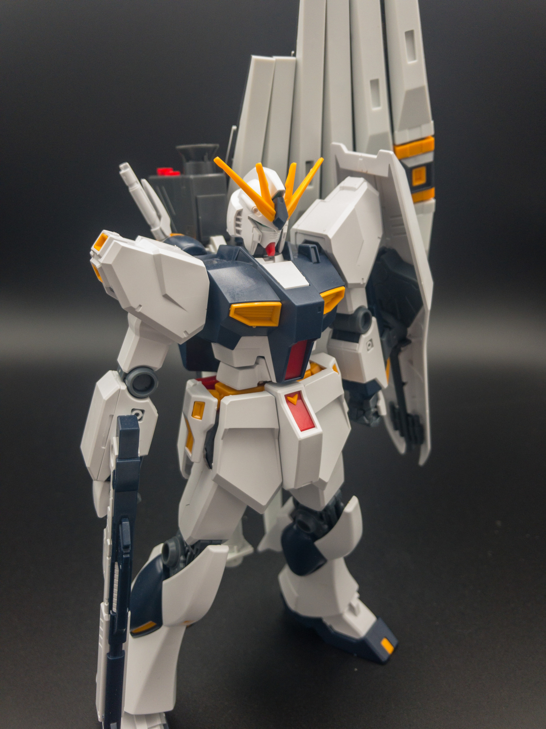 MEGA Size 1/48 Nu Gundam by G-System, Custom Gunpla Painting