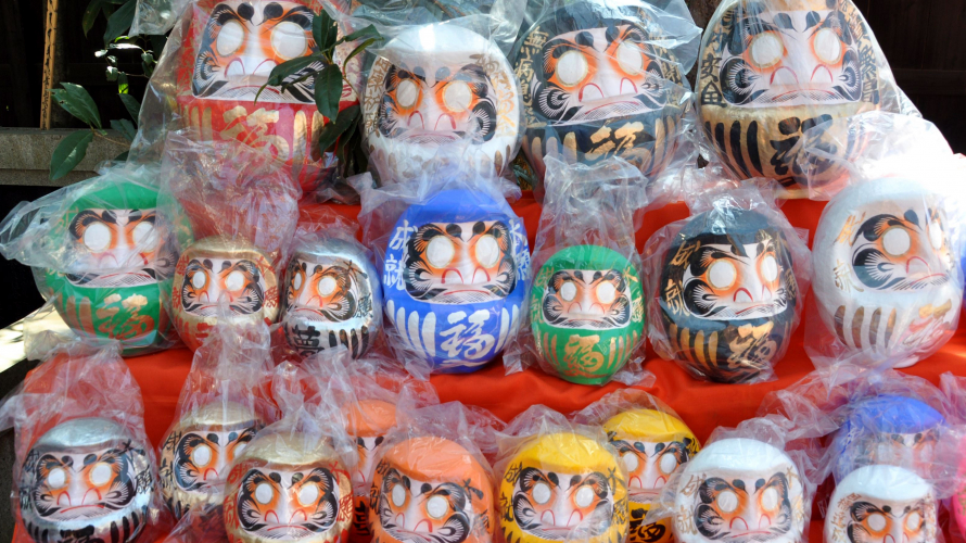 DARUMA MATSURI (だるま祭り) |  Le Festival des Daruma au Jindai-ji