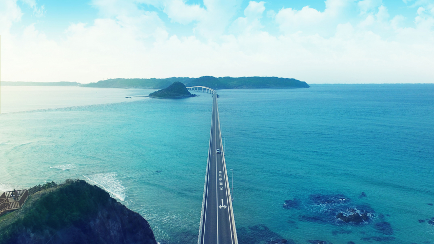 一生只有一次 但這一生務必要去一次的日本絕景：角島大橋