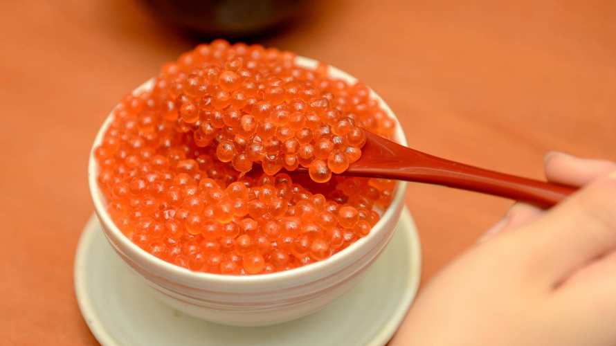 Hokkaido - Ikura (Salmon Roe, イクラ) - The Gems of Japan's Ocean