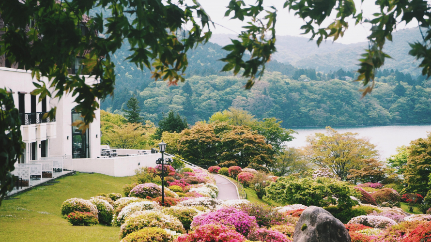 하코네에서 가장 아름다운 철쭉 정원이 있는 '오다큐 야마노 호텔'