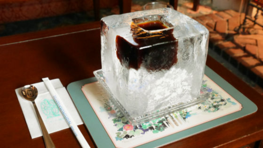 Forget Your “Iced” Coffee, This Kobe Cafe Serves Real “Ice Coffee”
