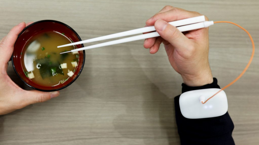 Japan's New Electric Chopsticks Will Trick Your Brain Into Tasting Salt