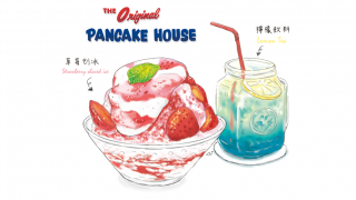炎炎夏日，來吉祥寺The Original Pancake House點一份豪華草莓冰吧!