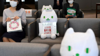 Kawaii Social Distancing in Japan - Stuffed Toys Are Keeping COVID-19 at Bay at Banks,...